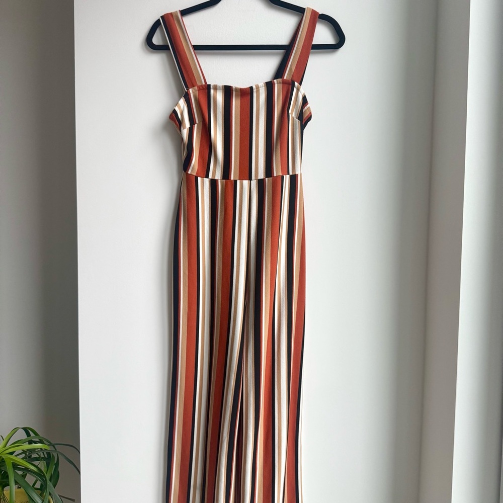 Urban Outfitters Bold Striped Jumpsuit